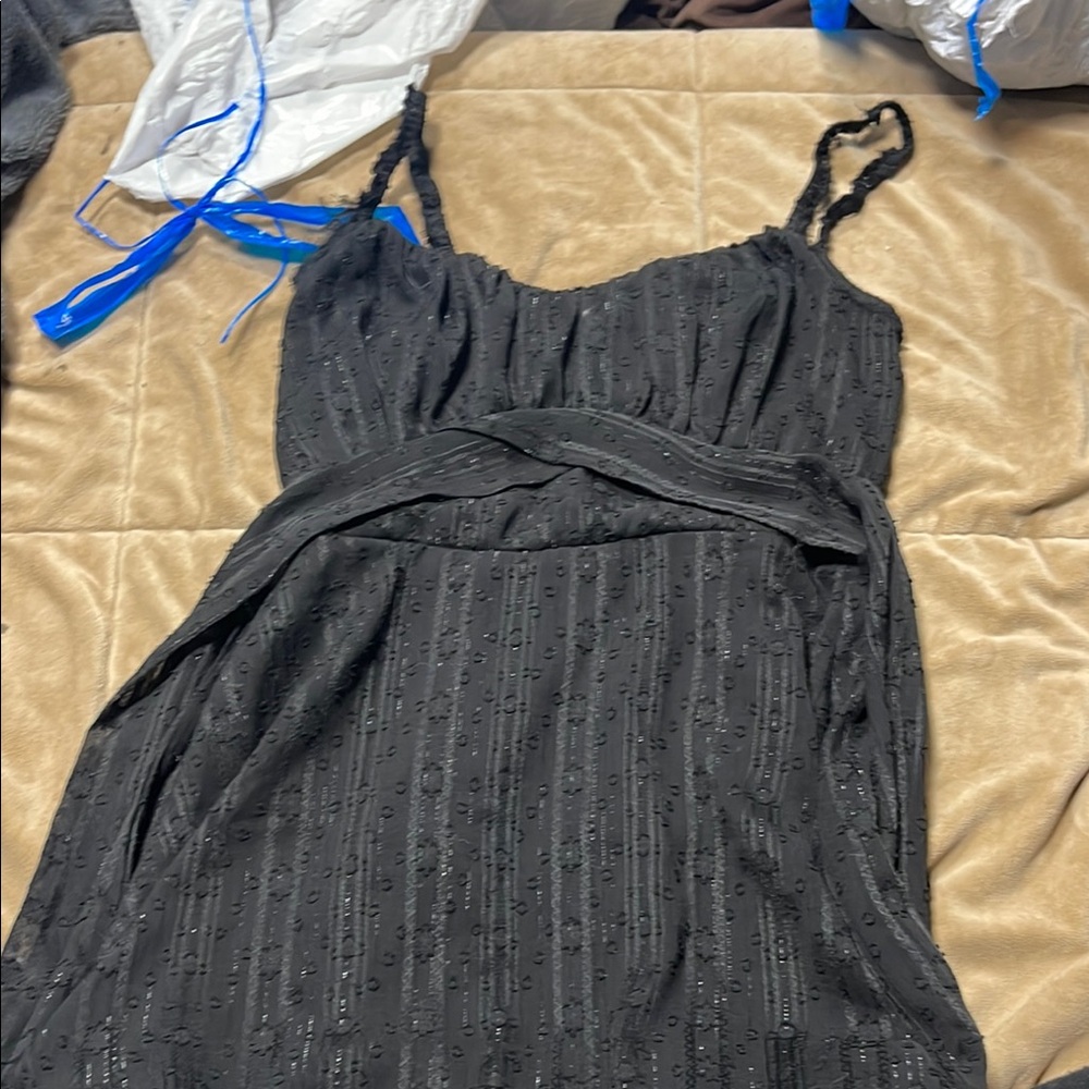 Elegant Black Sleeveless Dress